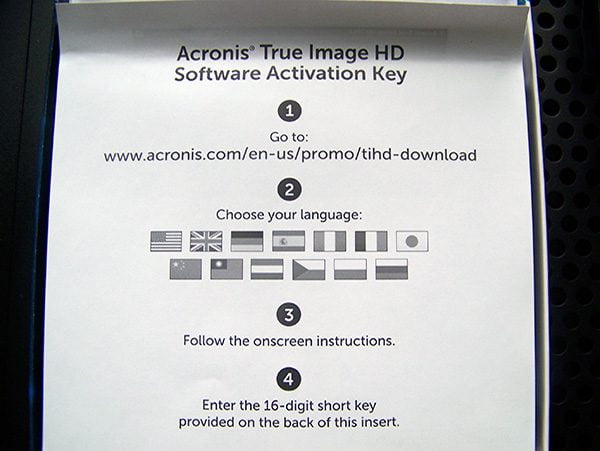 Licencja z kodem aktywacyjnym do programu Acronis True Image HD 6. Dysk SSD Crucial MX100